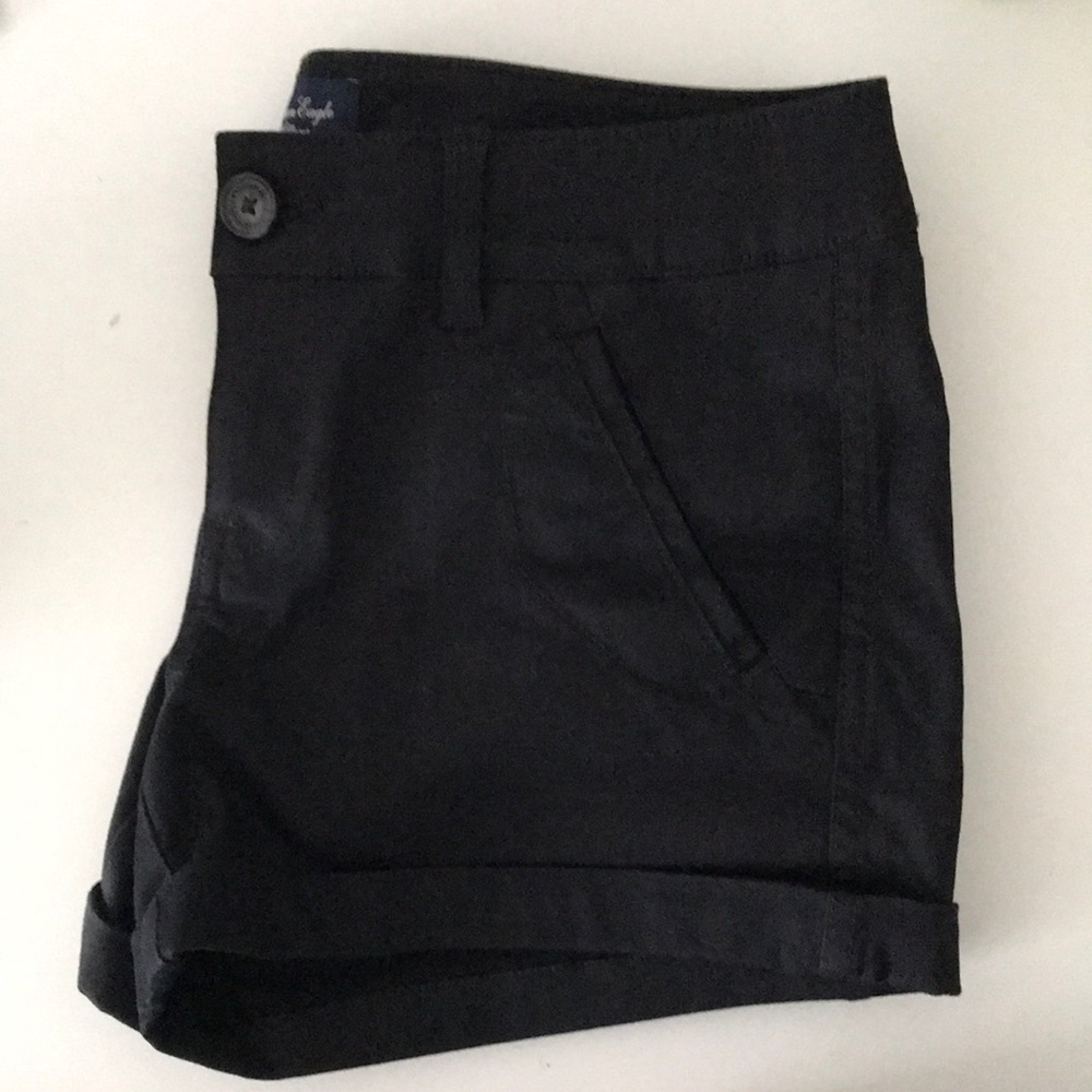American Eagle Women’s Black Shorts